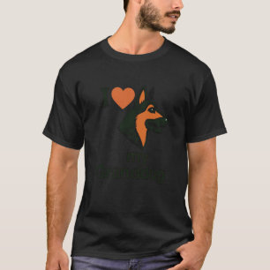 Jag älskar min Granddog - German Shepherd - för hu T Shirt