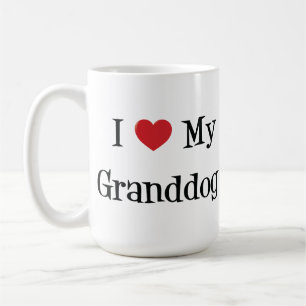 Jag älskar min Granddogs mugg