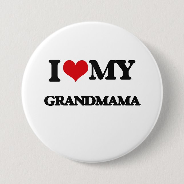 Jag älskar min Grandmama Knapp (Framsida)