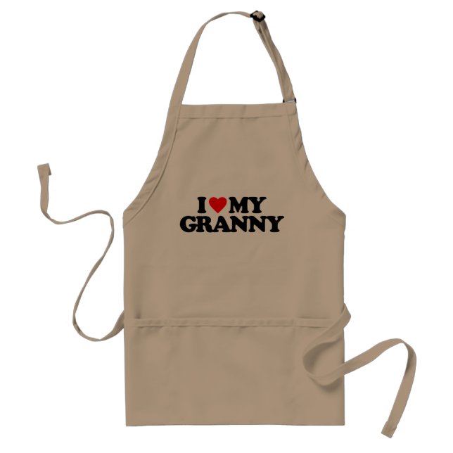 JAG ÄLSKAR MIN GRANNY FÖRKLÄDE (Framsidan)
