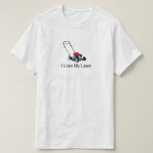 jag älskar min gräsmattat-skjorta t shirt