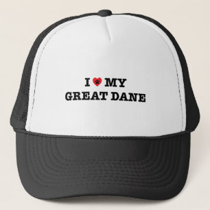 Jag älskar min Great dane Keps