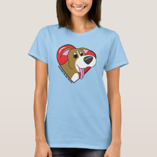 Jag älskar min groptjurTShirt (tecknaden) T-shirt
