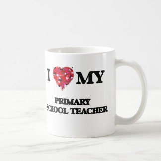 Jag älskar min grundskola för barn mellan 5 och 11 kaffemugg
