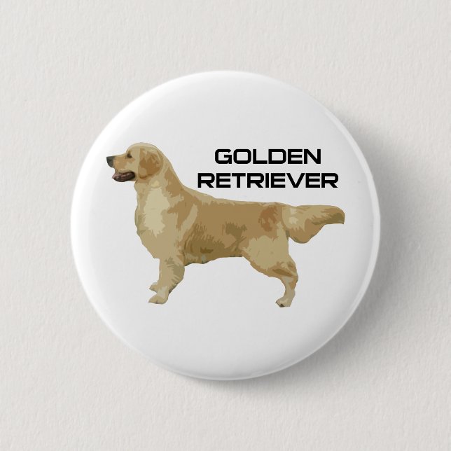 Jag älskar min guld- Retrieverprodukter & Knapp (Framsida)