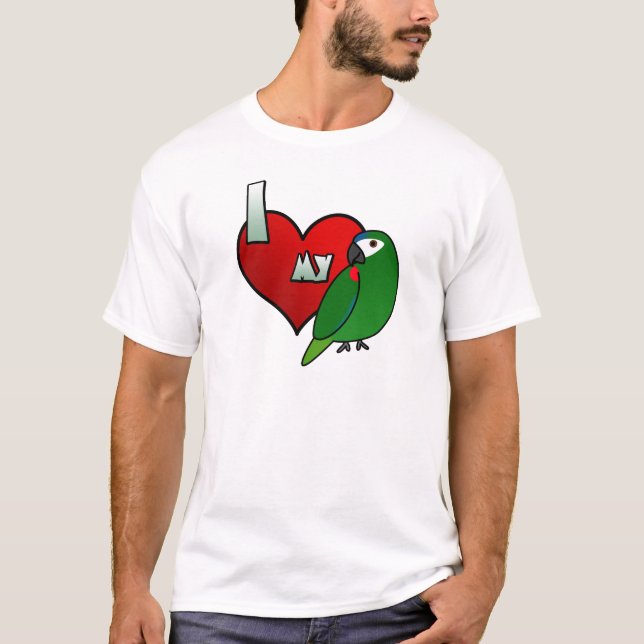 Jag älskar min Hahns skjortan för Tee (Framsida)