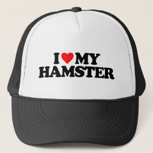 JAG ÄLSKAR MIN HAMSTER TRUCKERKEPS