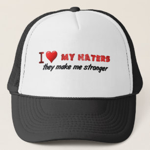 Jag älskar min haters… truckerkeps