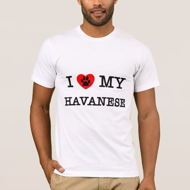 JAG ÄLSKAR MIN HAVANESE TRÖJA (Framsida)