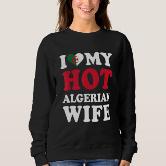 Jag älskar min heta algeriska fru rolig make prese t shirt