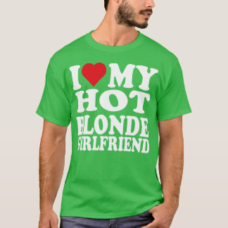 JAG ÄLSKAR MIN HETA BLONDA TJEKVÄN ROANDE PAR fami T Shirt