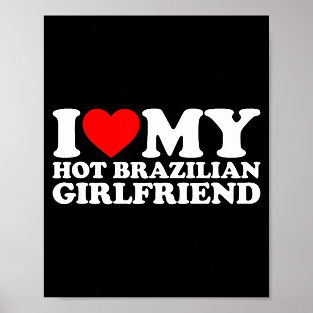 Jag älskar min heta brasilianska flickvän  poster (Framsidan)