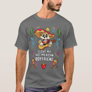 Jag älskar min heta mexikanska pojkvän Meico Pride T Shirt