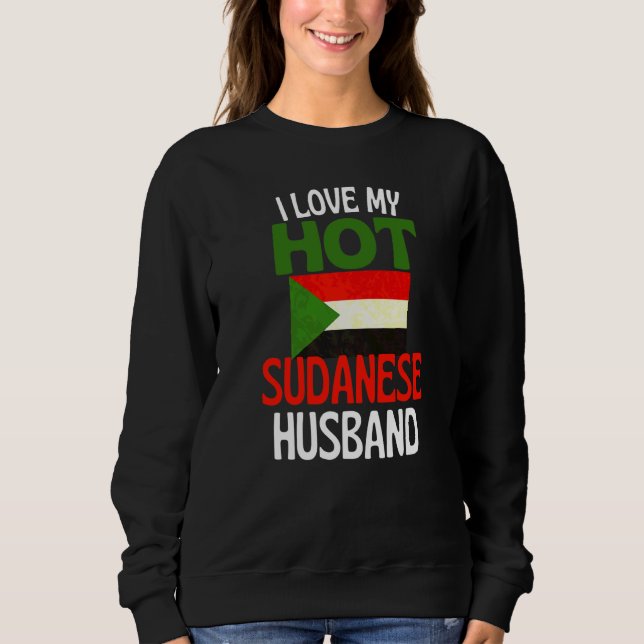 Jag älskar min heta sudanesiska make  Sudan Relati T Shirt (Framsida)
