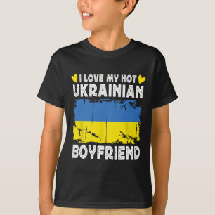 Jag älskar min heta ukrainska pojkvän Koppel Ukrai T Shirt