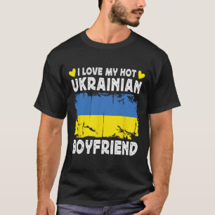 Jag älskar min heta ukrainska pojkvän Koppel Ukrai T Shirt