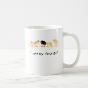 Jag älskar min hönamugg kaffemugg