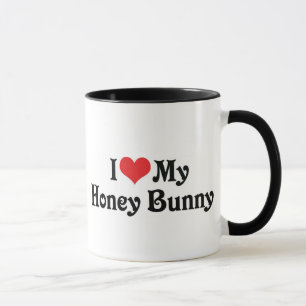 Jag älskar min honungskanin mugg