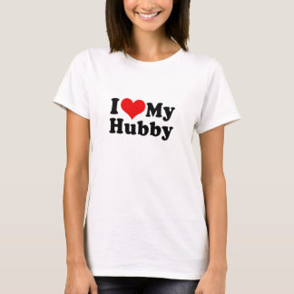 Jag älskar min Hubbymakevalentin dag T Shirt