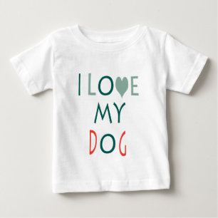 Jag älskar min hund Baby Tee