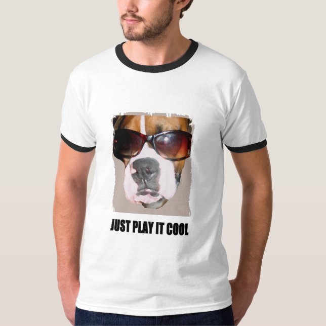 JAG ÄLSKAR MIN HUND - BLANDADE AVEL OCH MER TEE (Framsida)