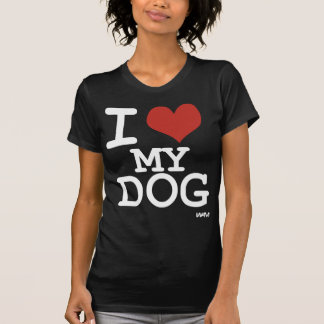 Jag älskar min hund t-shirt