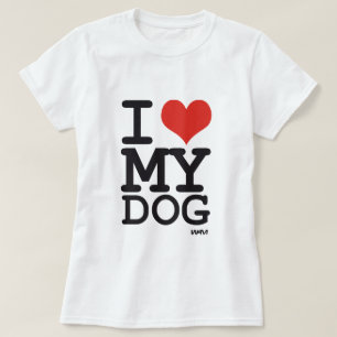 jag älskar min hund tee