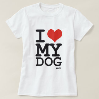 jag älskar min hund tee