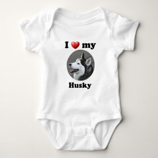 Jag älskar min Husky T-shirt