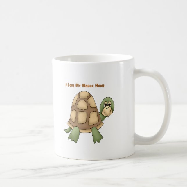 Jag älskar min husvagn som används som permanent kaffemugg (Höger)