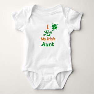 jag älskar min irländska faster St. Patrick's Day  T Shirt