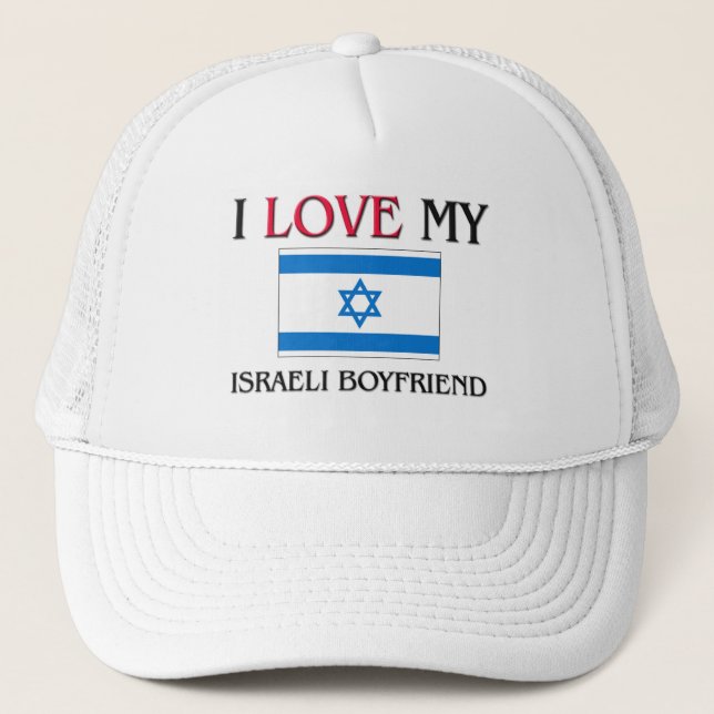 Jag älskar min israeliska pojkvän keps (Framsida)