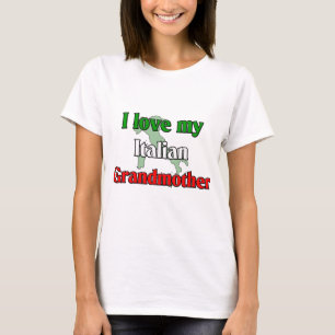 Jag älskar min italienska farmor t-shirt