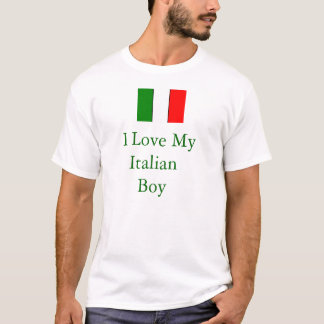 Jag älskar min italienska pojke tee