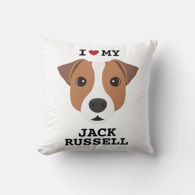 Jag älskar min Jack Russell Kudde (Framsida)