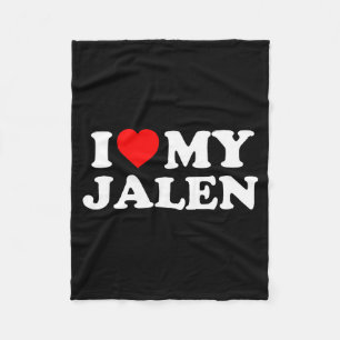 Jag älskar min Jalen Fleecefilt