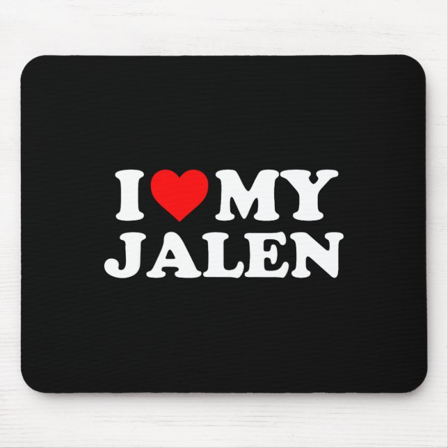 Jag älskar min Jalen  Musmatta (Framsidan)