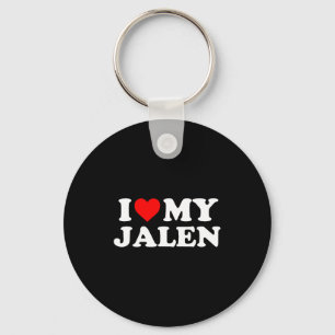 Jag älskar min Jalen Nyckelring