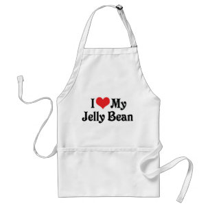 Jag älskar min Jelly Bean Förkläde