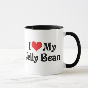 Jag älskar min Jelly Bean Mugg