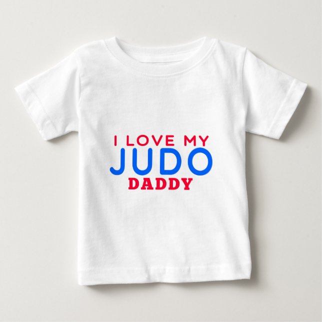 Jag älskar min Judopappa T-shirt (Framsida)