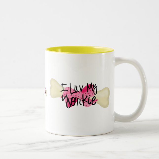 Jag älskar min kaffe koppar för pilbågen för det (Höger)