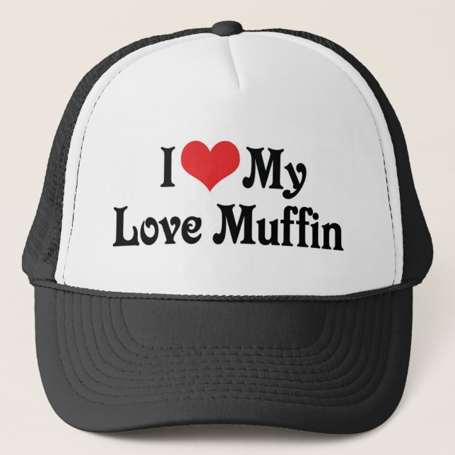 Jag älskar min kärleksmuffin keps (Framsida)