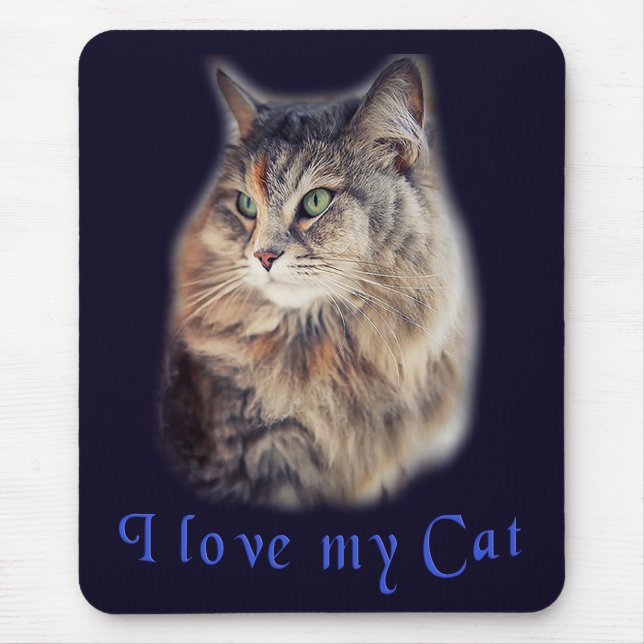 Jag älskar min katt  musmatta (Framsidan)