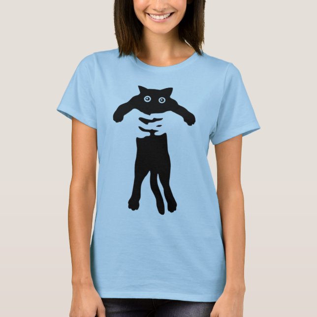 Jag älskar min katt t shirt (Framsida)