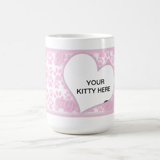 Jag älskar min kattrosamugg kaffemugg