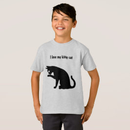 Jag älskar min kattunge t shirt