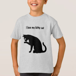 Jag älskar min kattunge t shirt