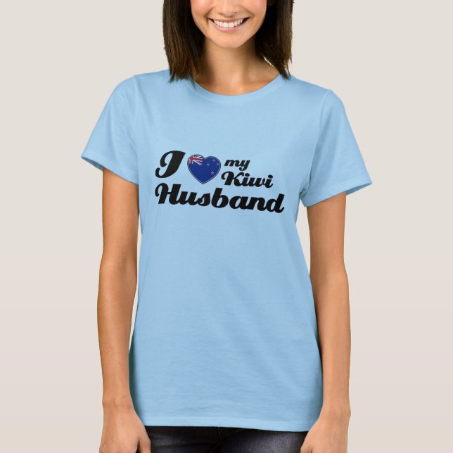 Jag älskar min Kiwimake Tee Shirt (Framsida)