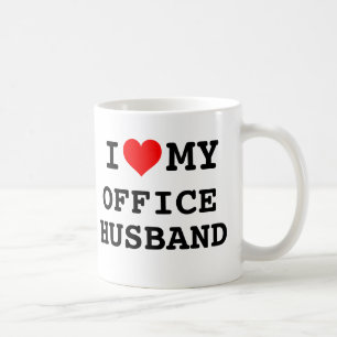 Jag älskar min kontorsmake kaffemugg